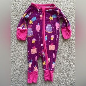 Little Sleepies Birthday Wishes Zippy - Preemie